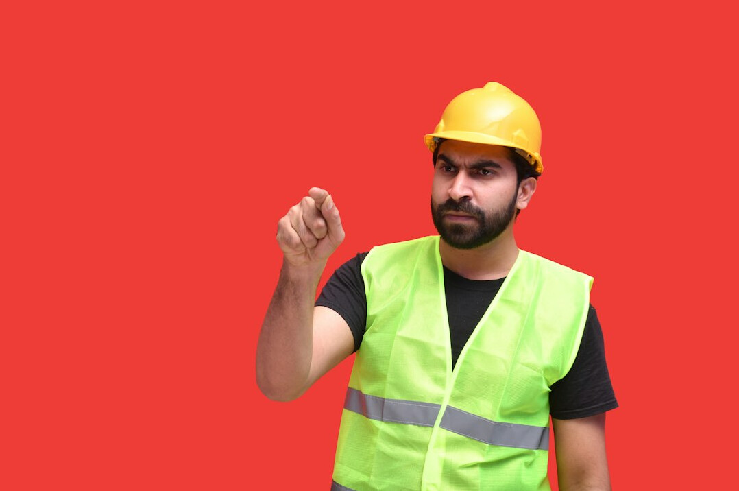 Portrait of a young bearded integration engineer